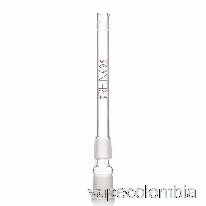 Vape Desechable Rinoceronte Blanco 19/19 Tallo De Vidrio De 6 Pulgadas